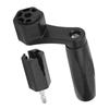 2 In 1 Guitar String Winder Black ABS Bridge Pin Peg Puller Screwdriver Drill Bit