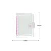 Kamio Japan Clear Sticker Binder, Pink, 231161