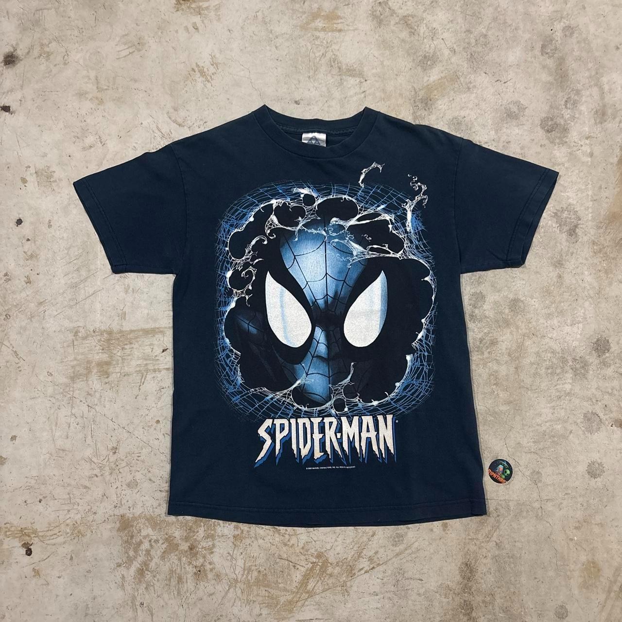 Rare vintage 2002 big face Spider-Man Tobey Maguire graphic tee Size M Unisex T-Shirt M