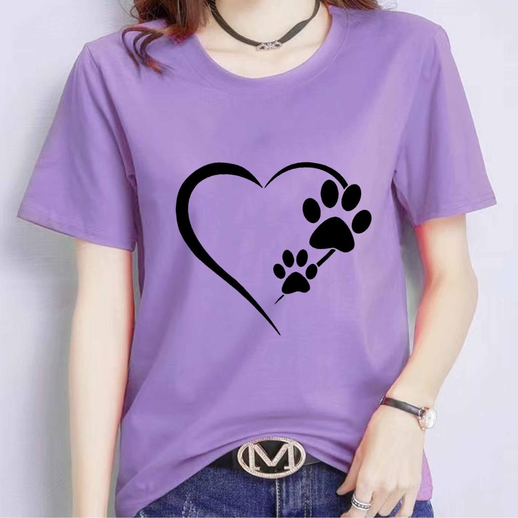 Tシャツ・カットソー Luxury Street Wear Washed cut&sew milk girl heart unisexual Cheap New Kawaii Women's T-shirts 3D Panda Print Short