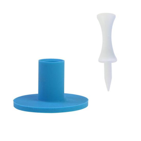 Rubber Golf Tee Holder Set Core Design Golf Nails Training Driving Range Tee