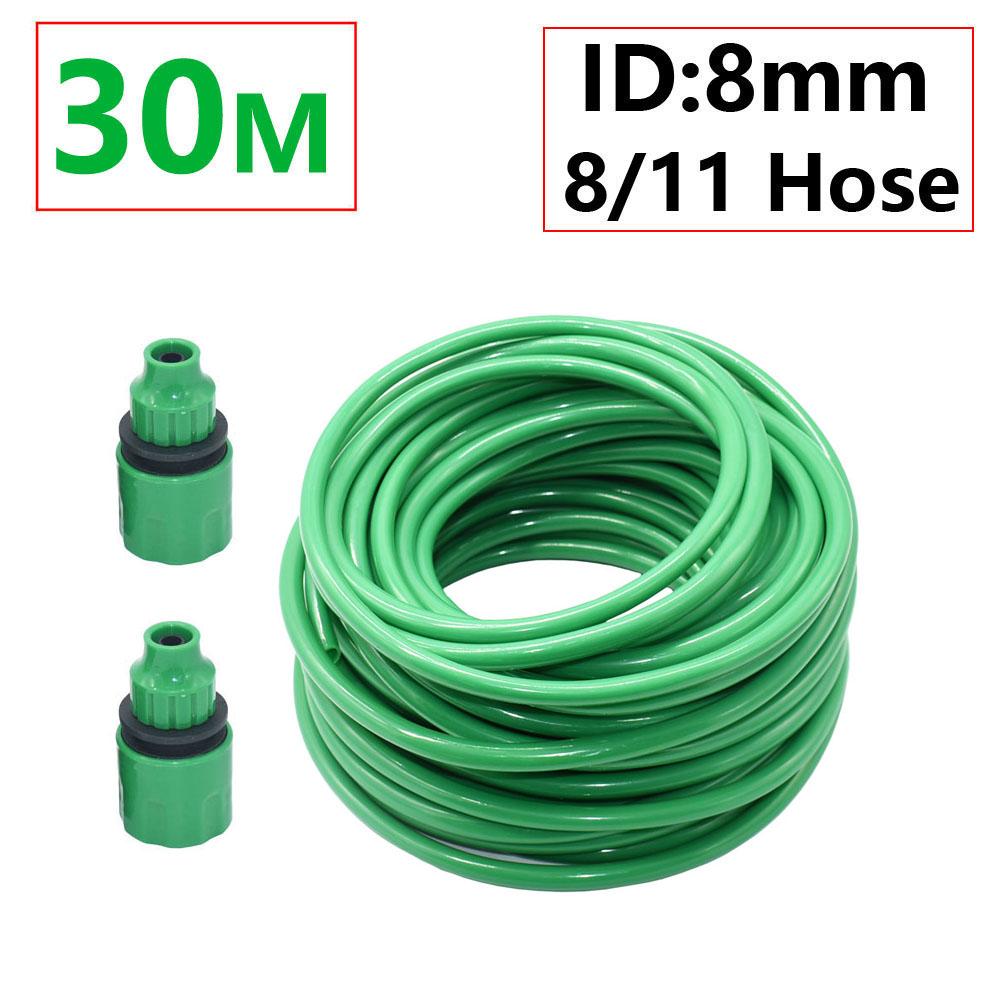 4/7mm 8/11mm 9/12mm Tubo Irrigazione Giardino 1/4" 3/8" Tubo PVC Tubo Micro Irrigazione a Goccia Tubo Prato Balcone Piante Fiori Tubo
