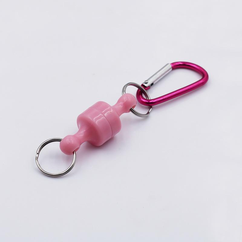Magnetic Carabiner & Lanyard for Outdoor Fishing and Tent Hanging
