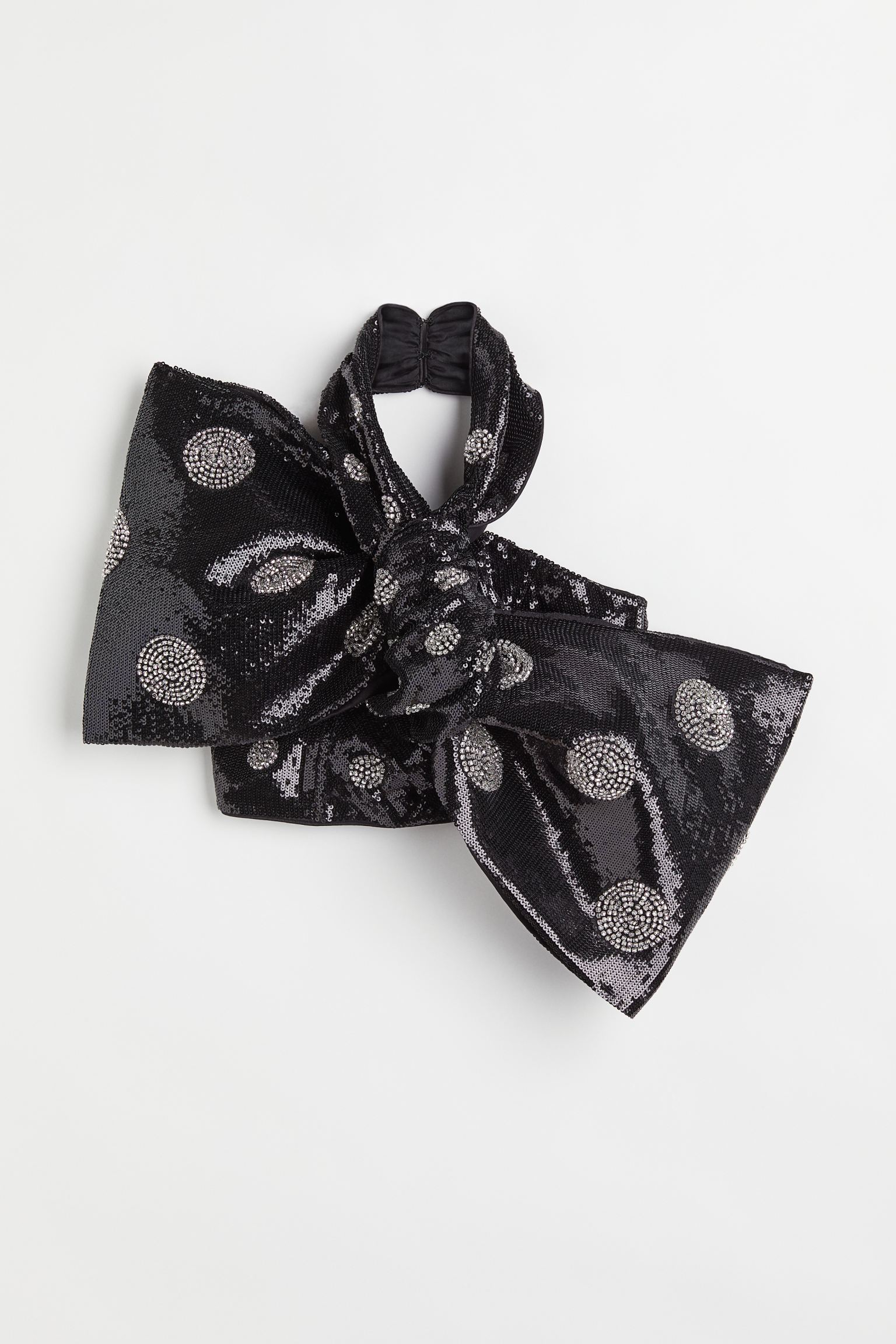 

Sequined bow top