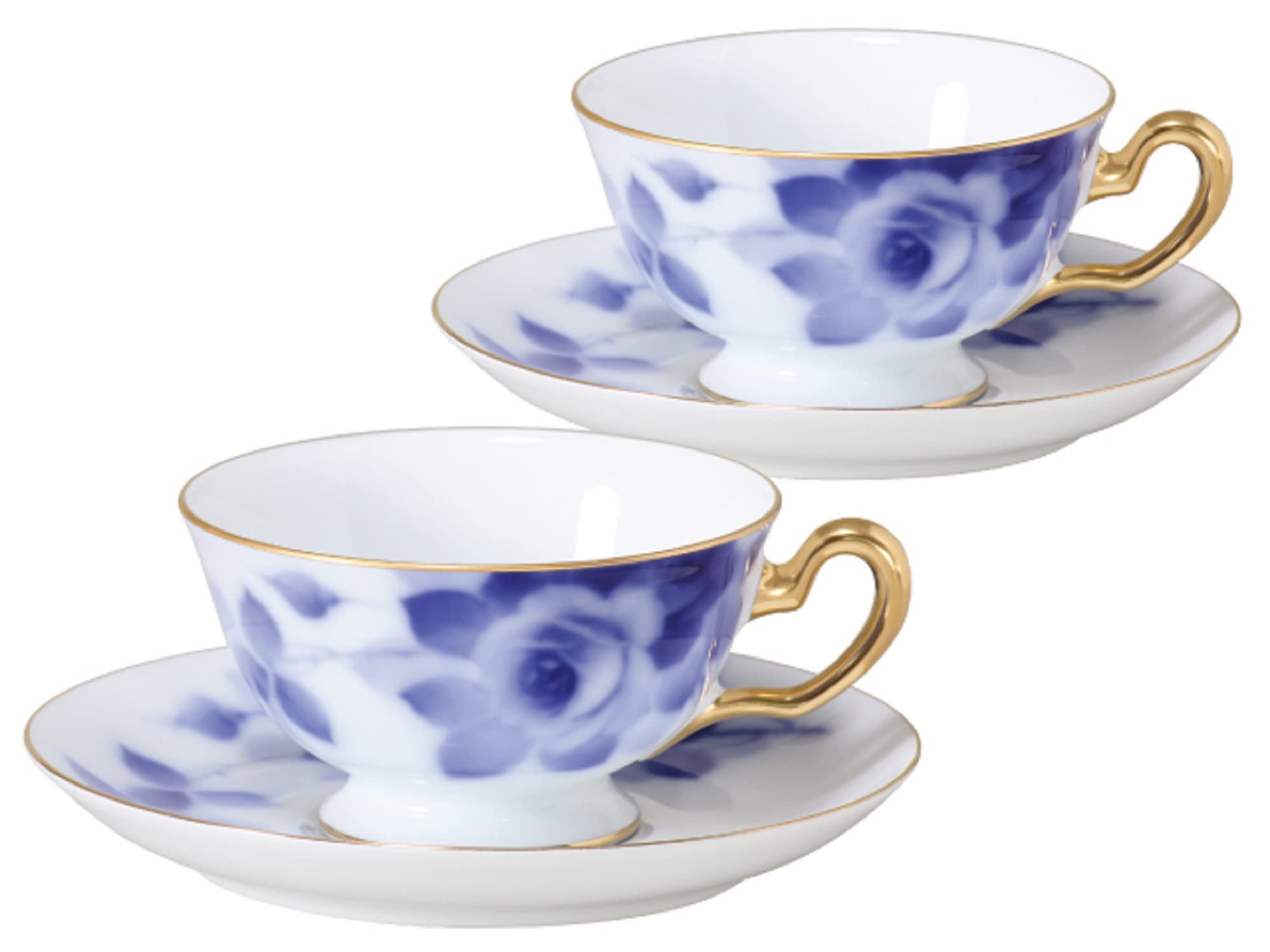 

Набор пар блюдец для чашек Okura Toen Blue Rose (8011) и 6CR/8011 синий