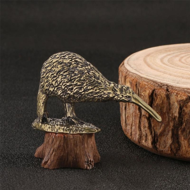 Metal Bird Sculpture With Weathered Appearance Sculpture Home Decoration For Conventional Work Area Enhancement