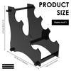 3 Tier Acrylic Katana Stand Holder Sabre Samurai Dragon Sword Display Holder Organizer Japanese Katana Storage Rack Decoration
