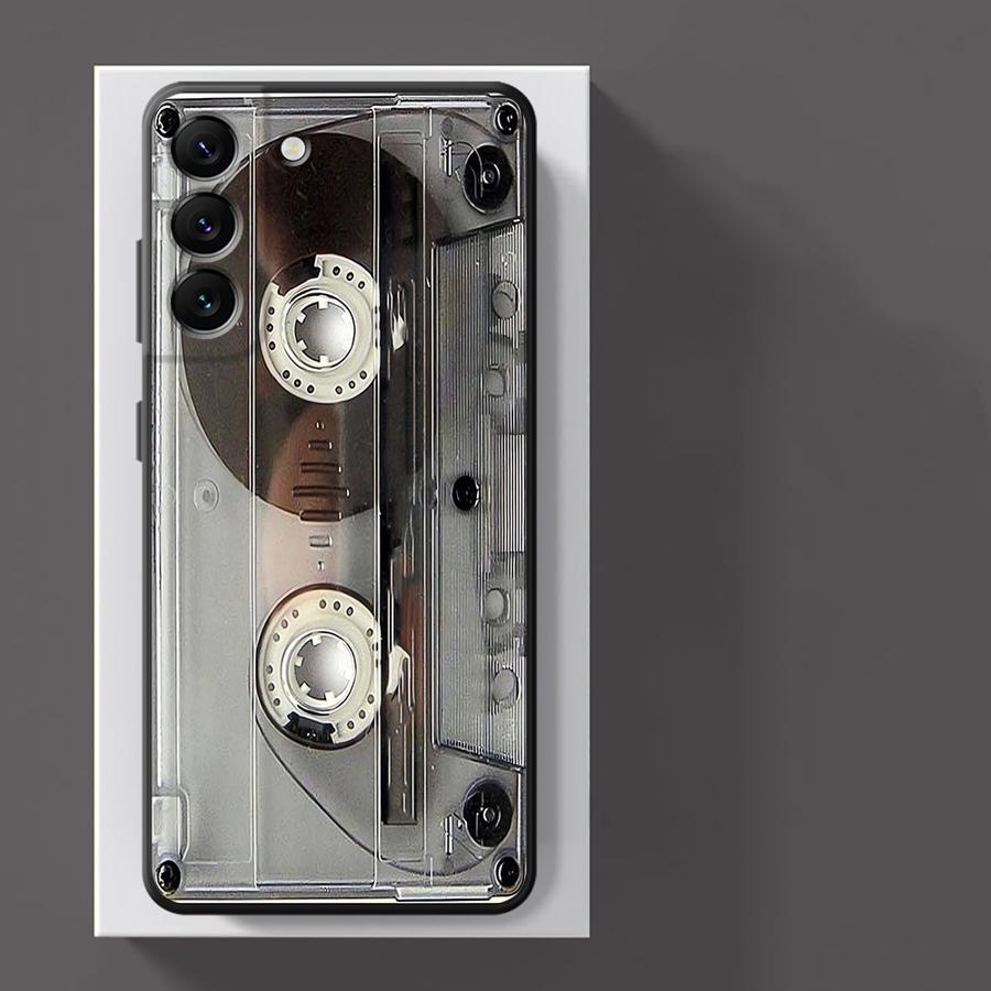Vintage Cassette Case for Xiaomi Redmi Note 10 7 8 13 Pro Plus 9 11s 12s 12 Pro 14 11 10S 9S Funda Phone Cover