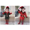 Christmas Santa Elf Claus Kids Costume Cosplay Party Dresses Stage Show Fashion