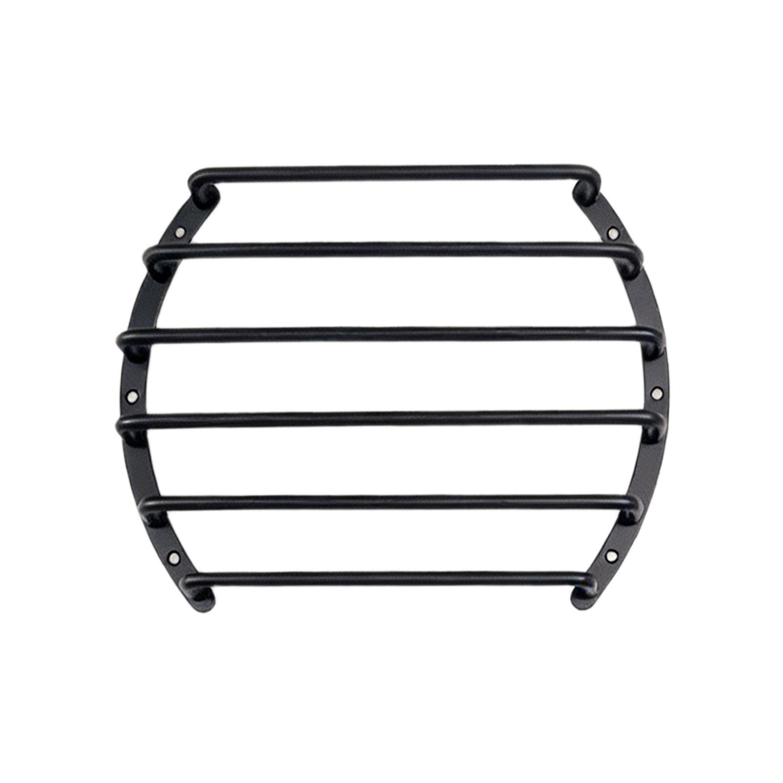 

Durability 6 Bar Automotive Speaker Grill In Black Metal Finish For Superior Music Performances Reliable Shielding 8 inches