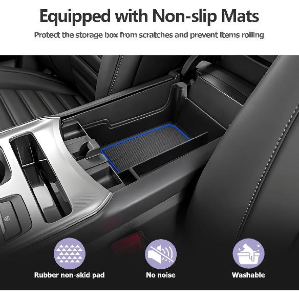 Organizator consolă centrală pentru Ford Edge 2023 2024, cutie de depozitare cotiera Ford Edge 2024, organizator cotiera Ford Edge 2021-2024, tavă de inserare cotiera consolă