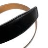 HERMES Constance H belt belt Reversible belt leather Black x brown unisex Used