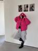 Dopamine small scissors small man hooded down jacket women's winter new loose age-reducing bread jacket