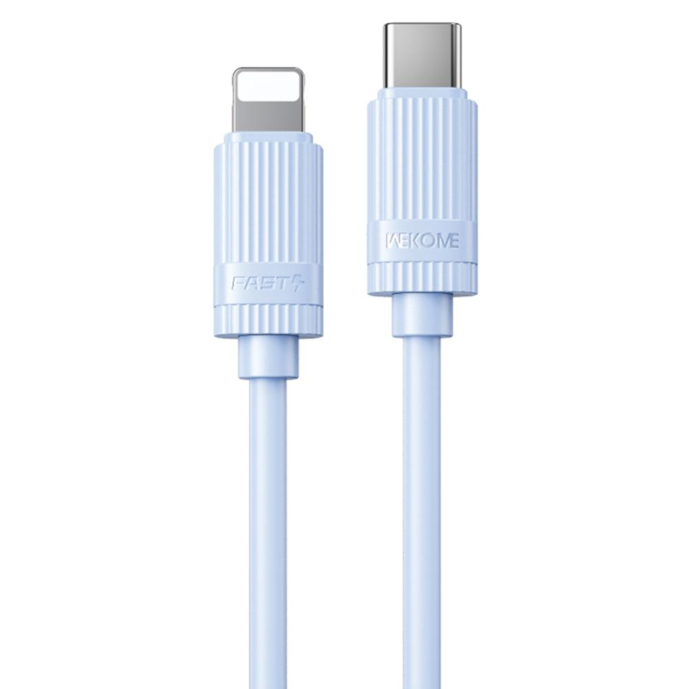 WEKOME WDC-55 Type-C to Lightning Cable PD30W 480Mbps Elastic Liquid Silicone Fast Charging Data Cable