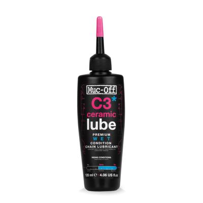 [Echtes japanisches Produkt] Muc-Off C3 Keramik-Kettenöl für Trocken-/Nass-/Allwetter-Fahrräder (50ml, 120ml, 300ml)