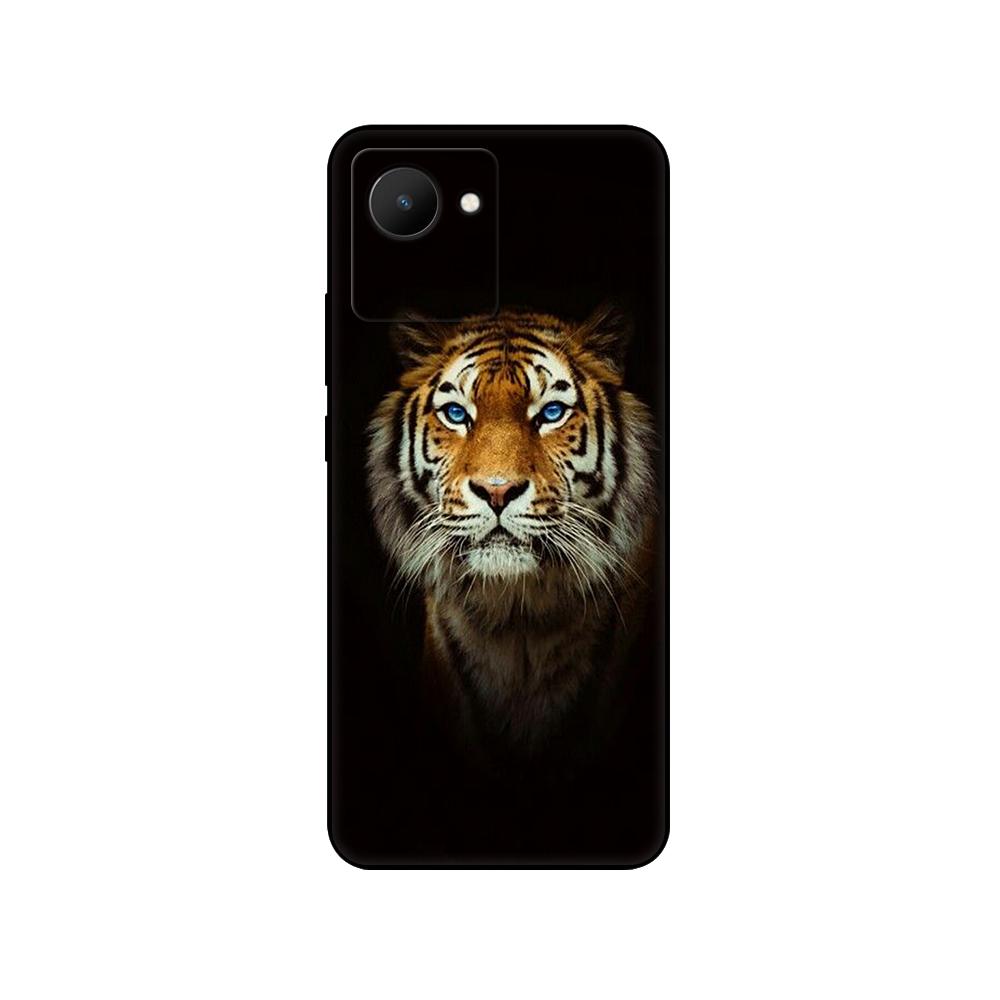 Für Realme C30 Hülle Rückseite für OPPO RealmeC30 4G C 30 Handyhülle Weiche Silikonhülle Schutzstoßfänger Funda Schwarze TPU-Hülle