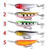 5.5cm/5.8g Realistic Sinking Minnow Metal Lip Fishing Lure - Hard Artifical Bait