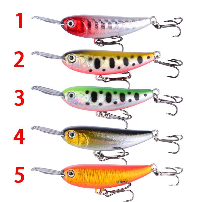 5.5cm/5.8g Realistic Sinking Minnow Metal Lip Fishing Lure - Hard Artifical Bait