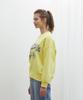 NEAR&DEAR Front Split Detail Sweetie T-Shirt Yellow