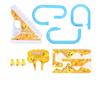 Children Toy Duck Diy Rail Racing Track Small Duck Climbing Stairs Toy Electric Car Staircase Music Educational Toy For Kid 3-5Y