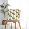 S-Simpsons Cartoon Background Pillow Cover Custom Cushion Cover Cute Funny Pillow Case For Living Room Bed Chair