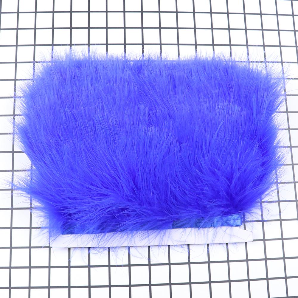 Feather1M 5M 10Meters Dyed Colorful Marabou Turkey Feathers Trim 8-10CM Soft Plumes Ribbon Fringe for Wedding Dress Sewing Decoration