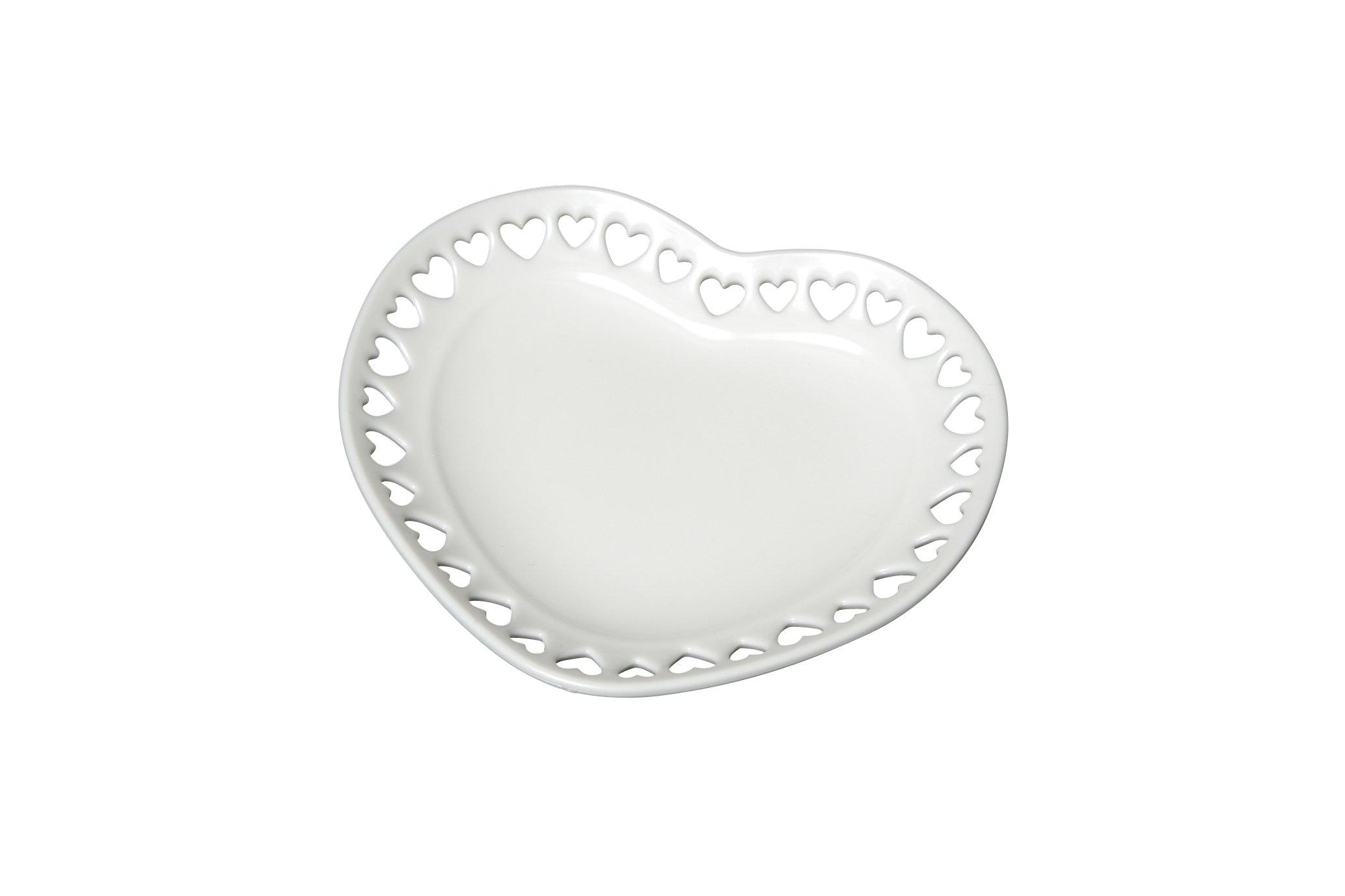 

Tamiya Decoration Series Miniature tableware heart small 76630 No.30 (white plate)