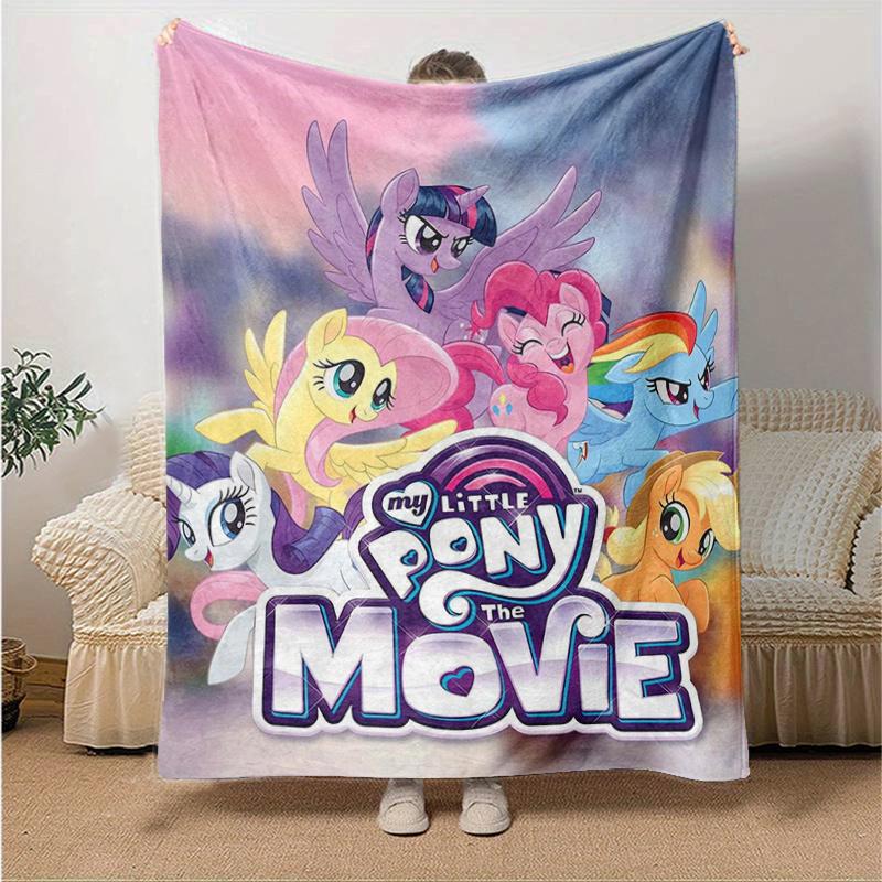 1pc My Little Pony s Throw Blanket, Soft & Cozy Home Decor for Couch, Bed .B094