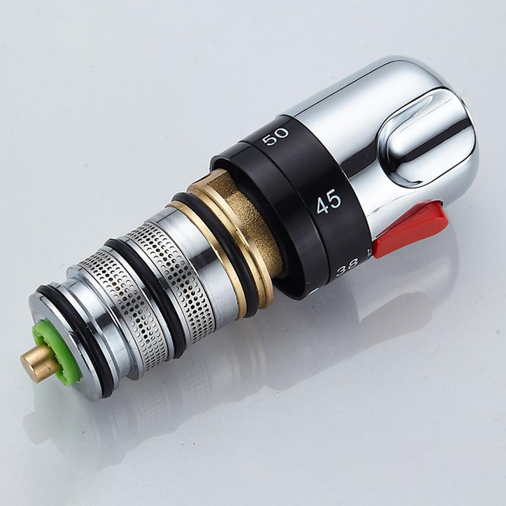 Thermostatic Tap Valve Core Solar Electric Water Heater Mixing Valve Core Shower Mixer Brass Valve Bar Repair Kit Replacement