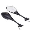 1 Pair Rear View Mirror Motorcycle Mirror Scooter Rearview Mirrors with Flasher Lights for Honda CBR600RR 2003-2008 CBR1000RR 2004-2008
