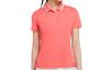 Polo Shirts Women's Mysterious Ash Red Polo Collar Moderate Straight Fit BV0218-814