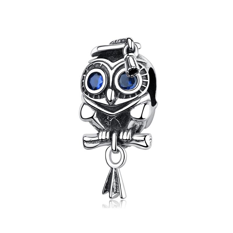 Original 925 Silver Charm Bead Love Dog Cat Paw Panda Firefly Pendant Charms Fit Bracelets Necklaces Women Jewelry