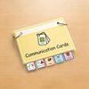Communication Cards Basic Needs Communication Card with Metal Rings for Non Verbal Speech Therapy Children Adults Seniors