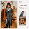 Halloween Vampire Witch Elf Costume Long Dress Girls Women Party Stage Show