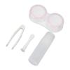 Contact Lens Case Mirror Look Cartoon NaPAW   Plastic Material Lightweight Portable Travel Contact Lens Container