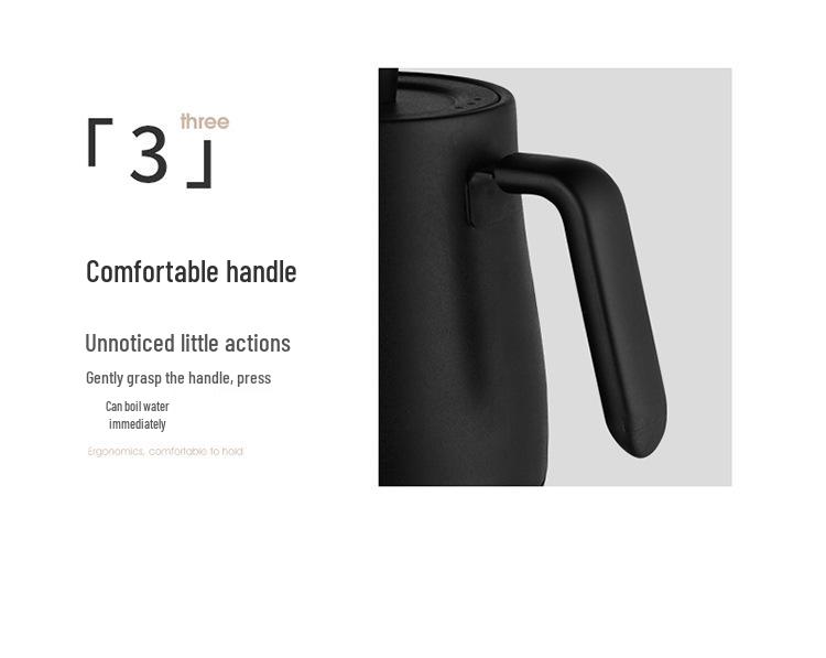 Automatic Temperature Control Electric Kettle with Adjustable Insulation