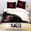 Horror Saw Movie Bedding Set Boys Girls Twin Queen Size Duvet Cover Pillowcase Bed Kids Adult Fashion Home Textileextile