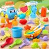 1 Set Plastic Beach Sand Play Toys Snow Shoveling Sand Molds Tools  Sand Beach Game