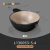Commercial Melamine Two-Color Drop-Resistant Teacup and Imitation Porcelain Dish Set for Hot Pot Cuisine with Compartments.