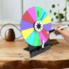 Fortune Party Turn Plate Tabletop Prize Turn Plate Lucky Draws Rotating Wheel Erasable Reusable Fortune Wheel Enduring