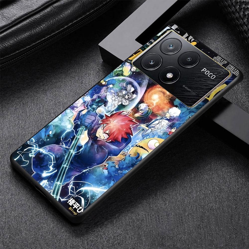 

Mission Yozakura Family Case for Xiaomi Poco M3 X3 NFC X5 M5s M4 Pro 5G F3 Black Silicone Soft Phone Cover Coque Xiaomi Poco F3