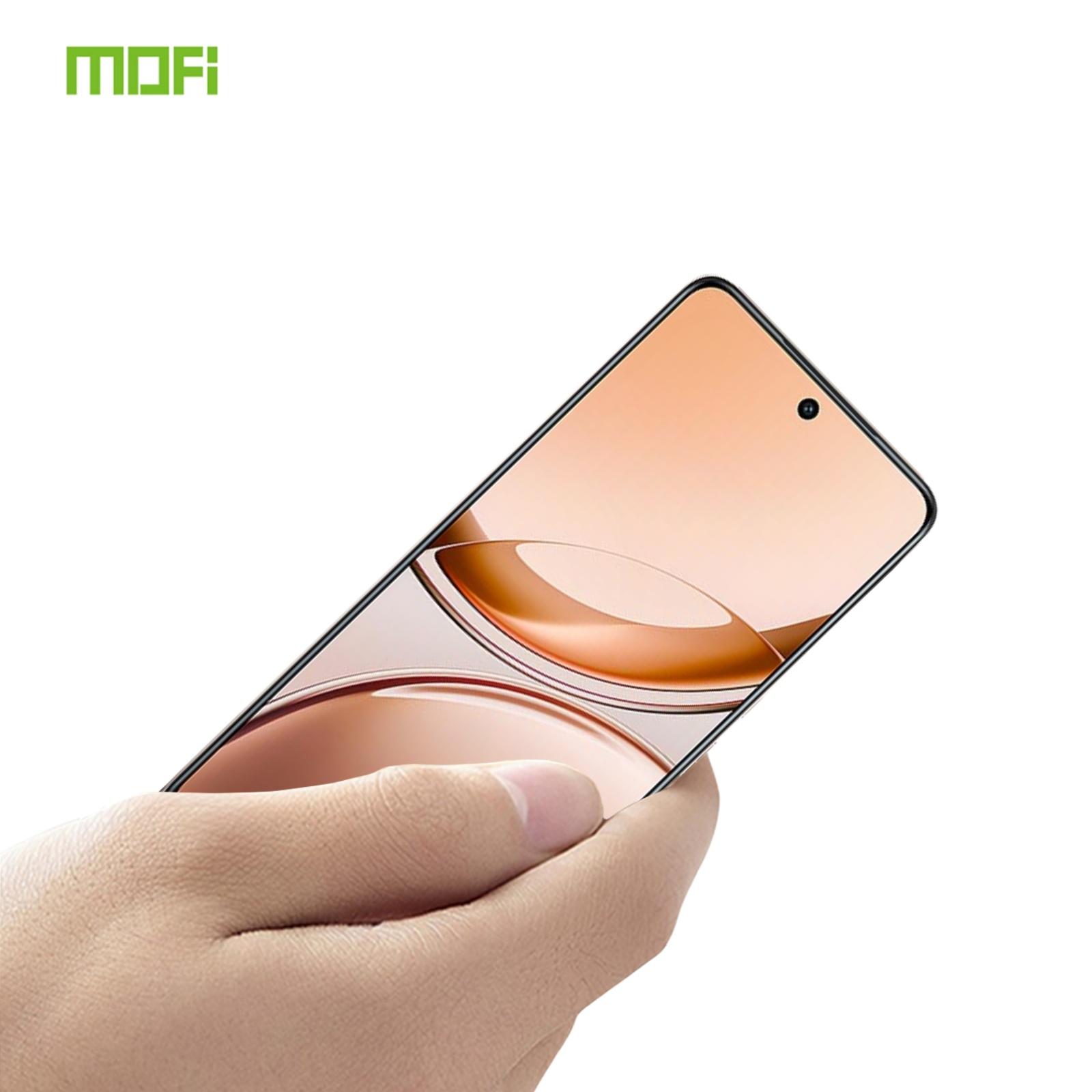 

For vivo V50 Lite 4G Screen Protector MOFI 9H 3D Curved Tempered Glass Film Black