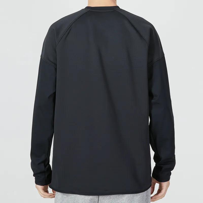 Under Armour RUSH Sweatshirts Men's Black Crew Neck Moderate Other (Unisex) Sweatshirts 1376293 001