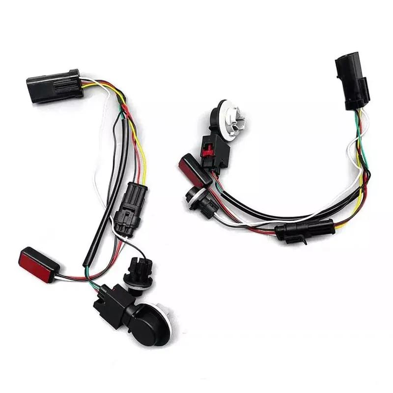 

2Pcs Tail Lights Conversion Wire Harness Kits 55277415AA For Ram 1500 2500 3500 Car Lights Signal Lamp Automobiles Parts