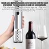 Electric Wine Bottle Opener Rechargeable Stainless Steel Red Wine Corkscrew Portable Outdoor Wine Tools Home Kitchen Products