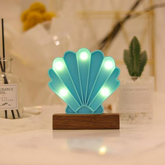 LED Mini Night Light - Flamingo, Pineapple, Cactus, Unicorn & Star Shapes