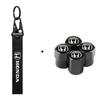 Car Keychain Key Ring  Auto Tire Wheel Valve Caps Accessories for Honda Civic 10th 11th Gen Hrv Jazz City Fit Accord 7 Crv Mugen wsdm59