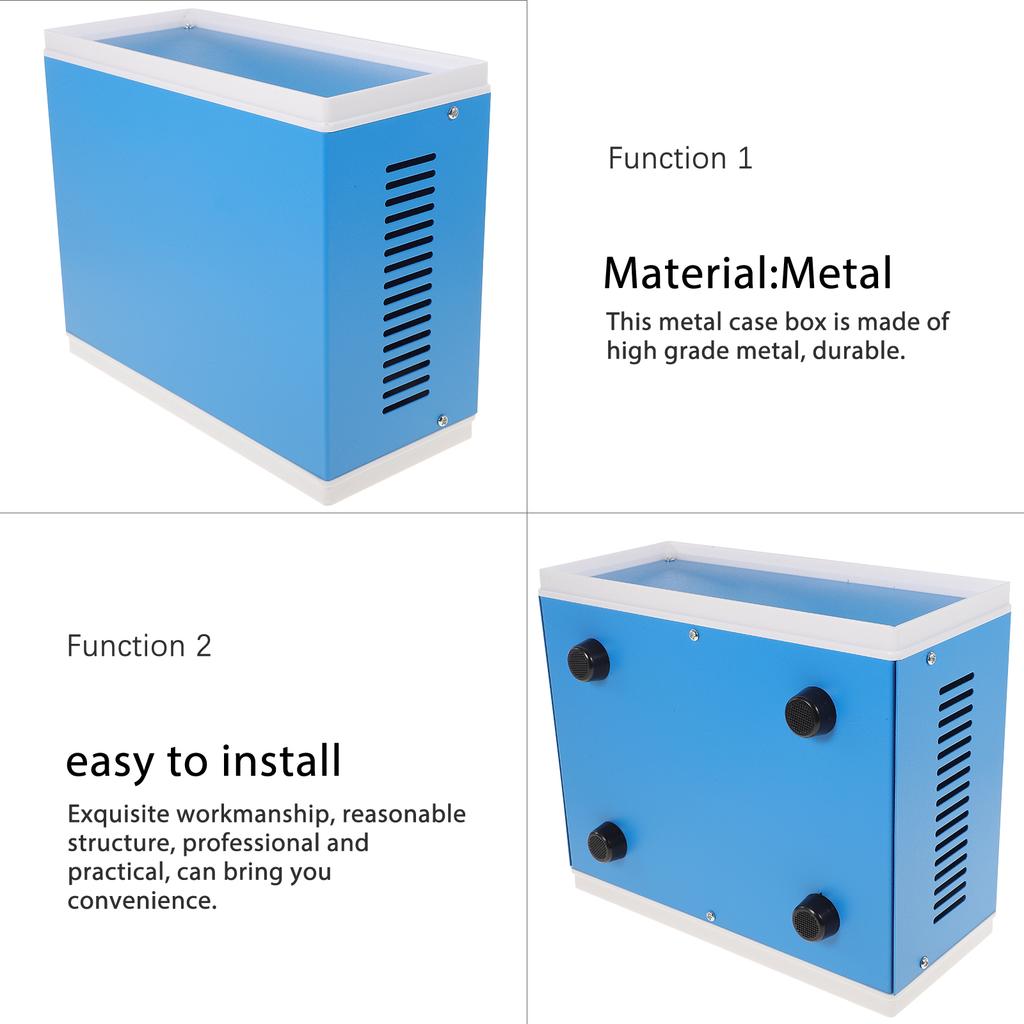 Electronic Junction Box Metal Enclosure Aluminum Project Case for Projects Preventive