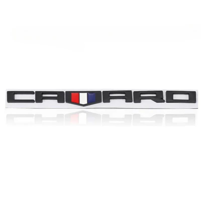 1 Pezzo Logo Camaro Adesivo Emblema Posteriore Auto per Onix Cruze Aveo Silverado Decorazione Adesiva Bagagliaio Auto