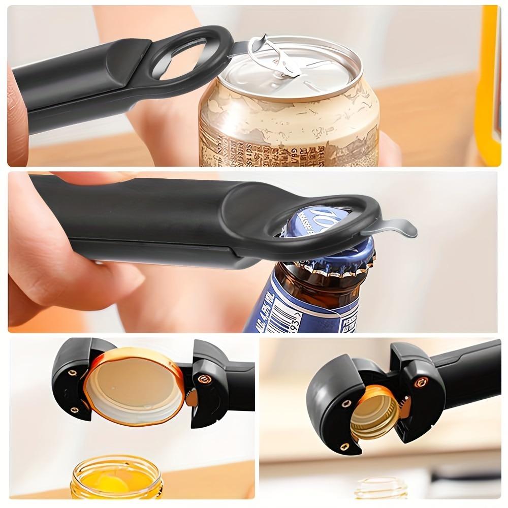 Edelstahl-Glasöffner - multifunktionales Küchenwerkzeug für ältere Menschen, Handbeschwerden und Erleichterung